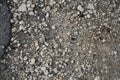 Old dirty wall close up. Grunge abstract photo background.ÃÂ  Beautiful stone texture pattern. Royalty Free Stock Photo